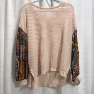 Thermal sleeved light weight shirt!